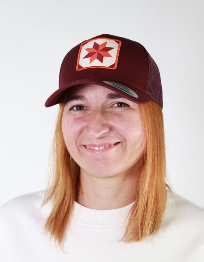 Gorra visera amb pegat "Rajola"