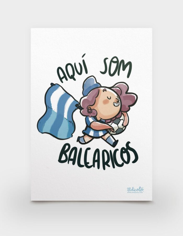 Làmina A5 "Balearicos"