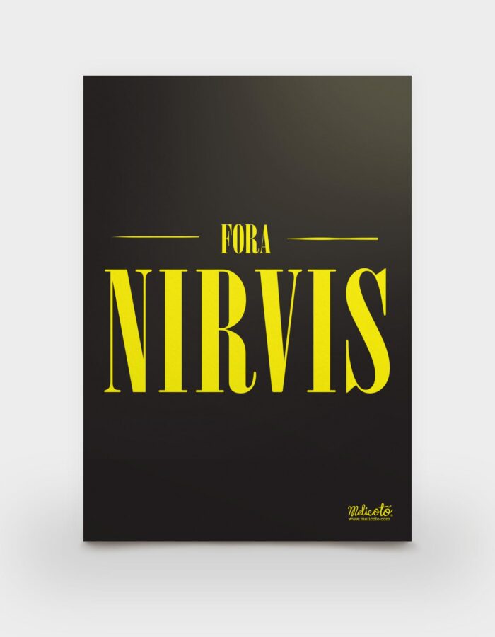 Làmina A6 "Fora nirvis"
