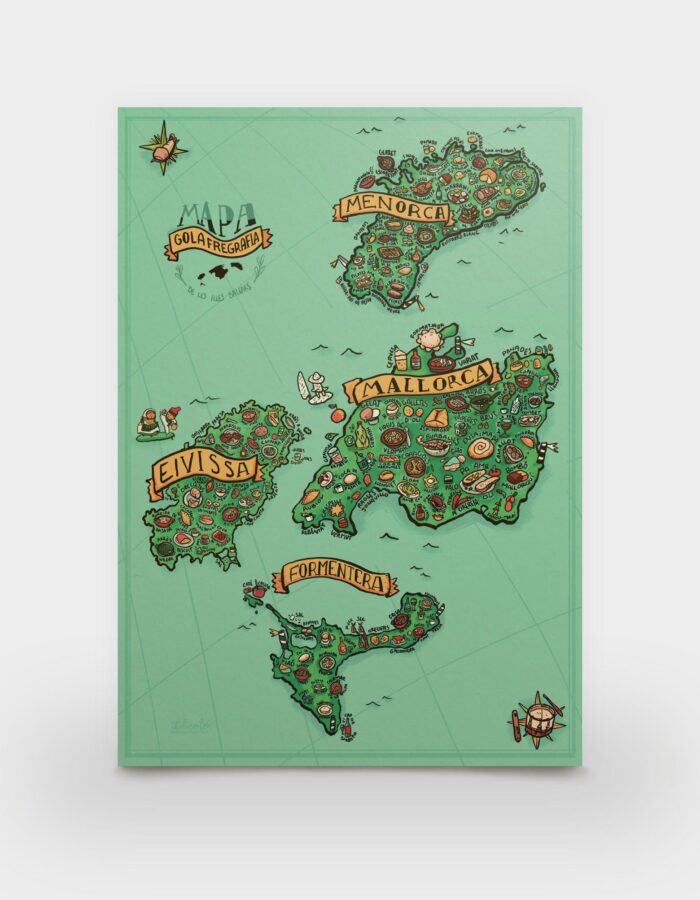 Pòster "Golafregrafia de les Illes Balears"