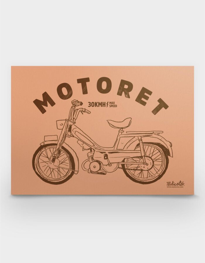 Làmina A5 "Motoret"