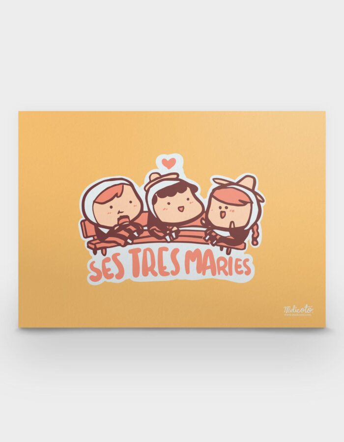 Làmina "Ses tres maries"