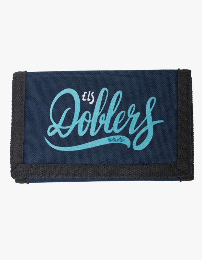 Cartera blava "Els doblers"