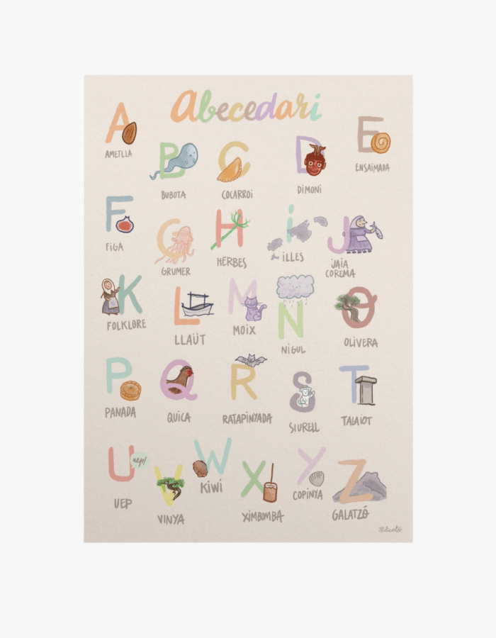 Pòster "Abecedari"