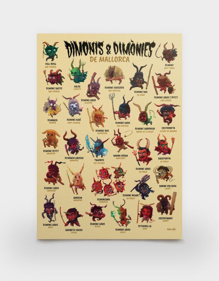 Pòster "Dimonis de Mallorca"