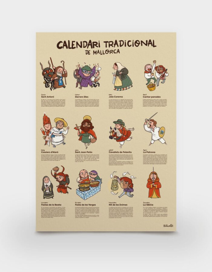 Pòster "Calendari tradicional"