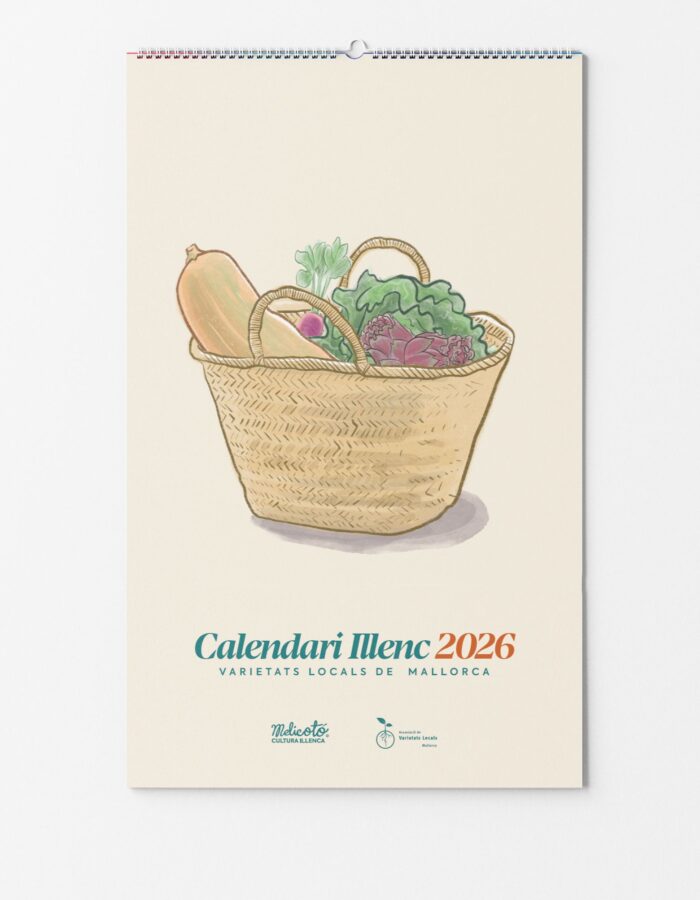 Calendari illenc 2026 "Varietats locals de Mallorca"