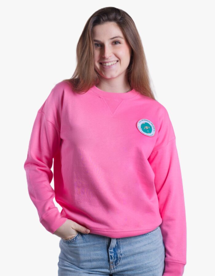Dessuadora rosa "Rodamon"