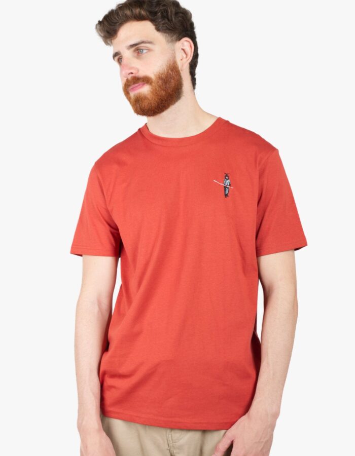 Camiseta amb brodat "Dimoni"