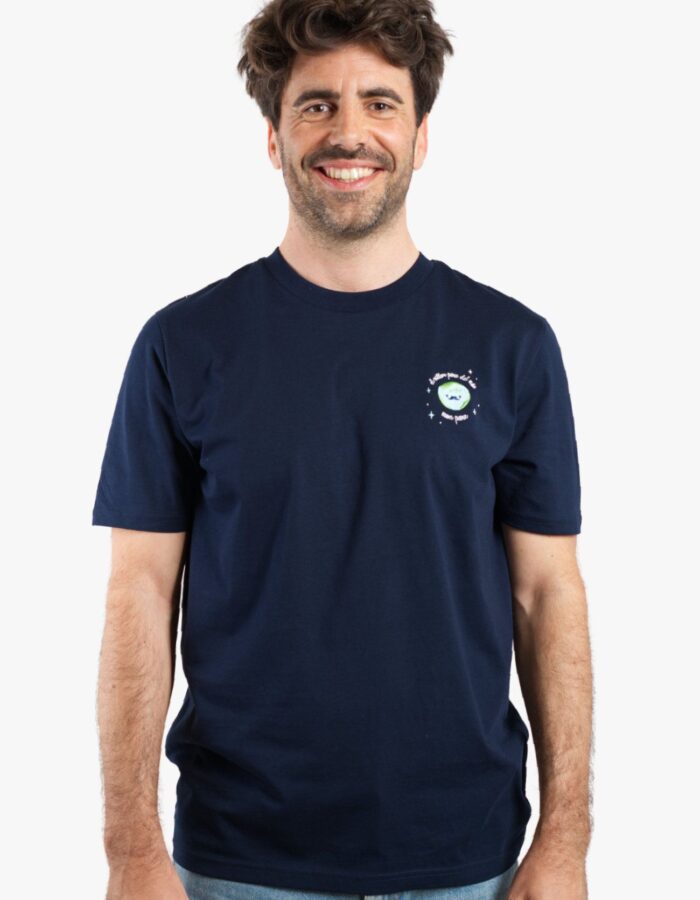 Camiseta amb brodat "El millor pare del món"