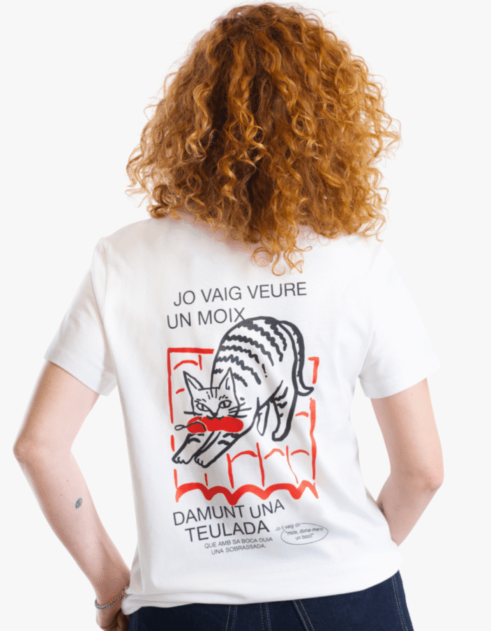 Camiseta "Jo vaig veure un moix..."