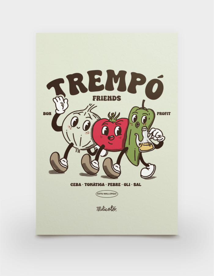 Làmina A5 "Trempó Friends"