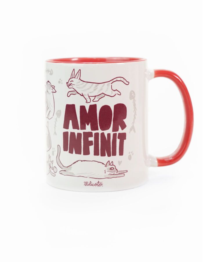 Tassa "Amor infinit - Edició moixos i moixes"