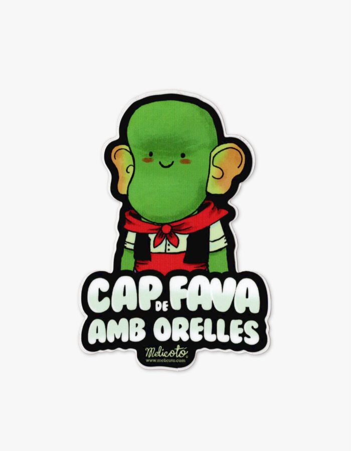 Adhesiu "Cap de fava"