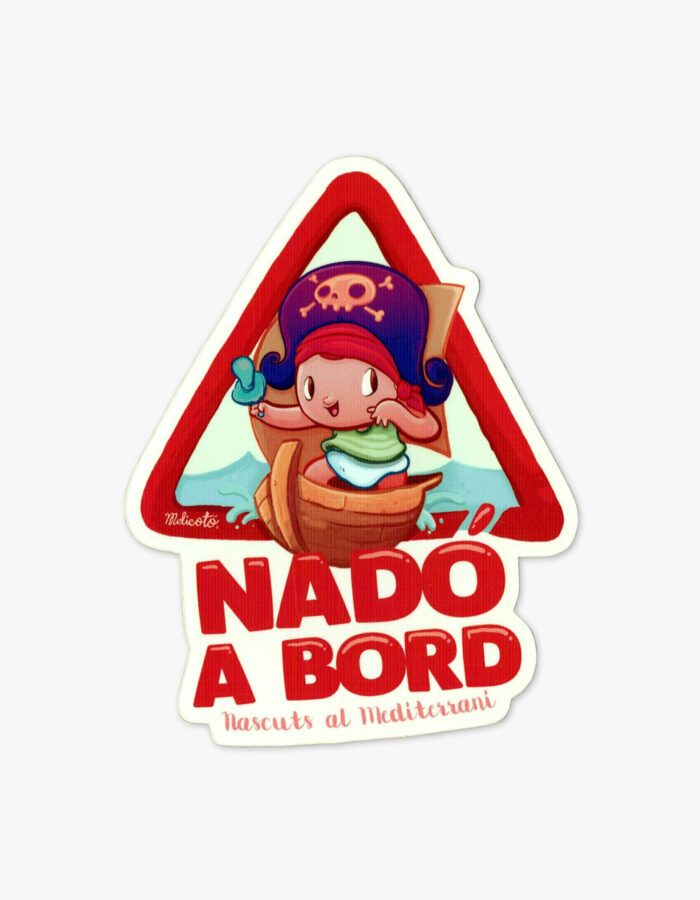 Adhesiu "Nadó a Bord"