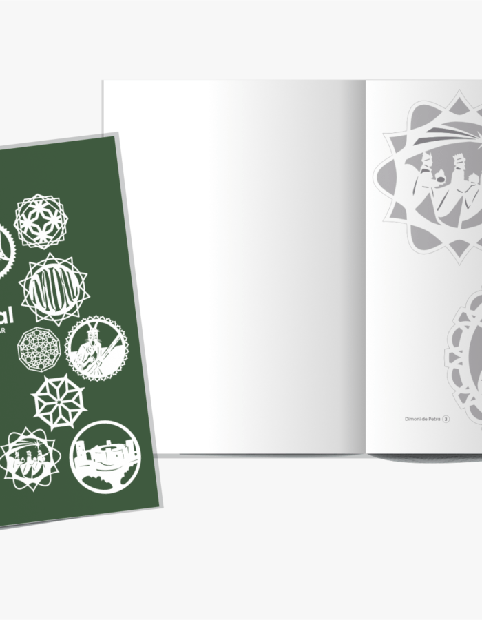 Llibre "Neules de Nadal. Plantilles per retallar - Volum II"