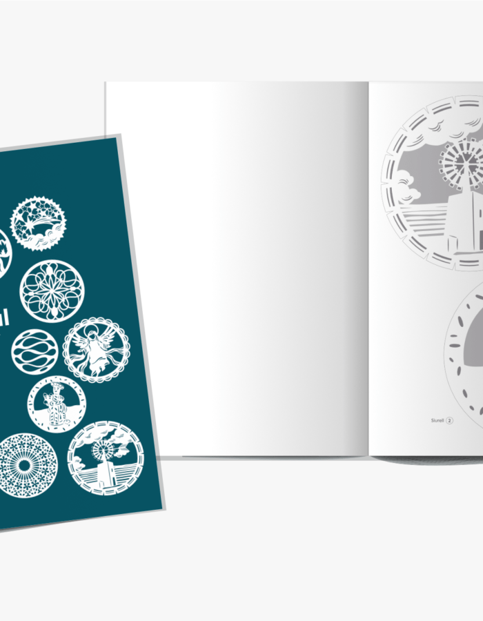 Llibre "Neules de Nadal. Plantilles per retallar - Volum III"