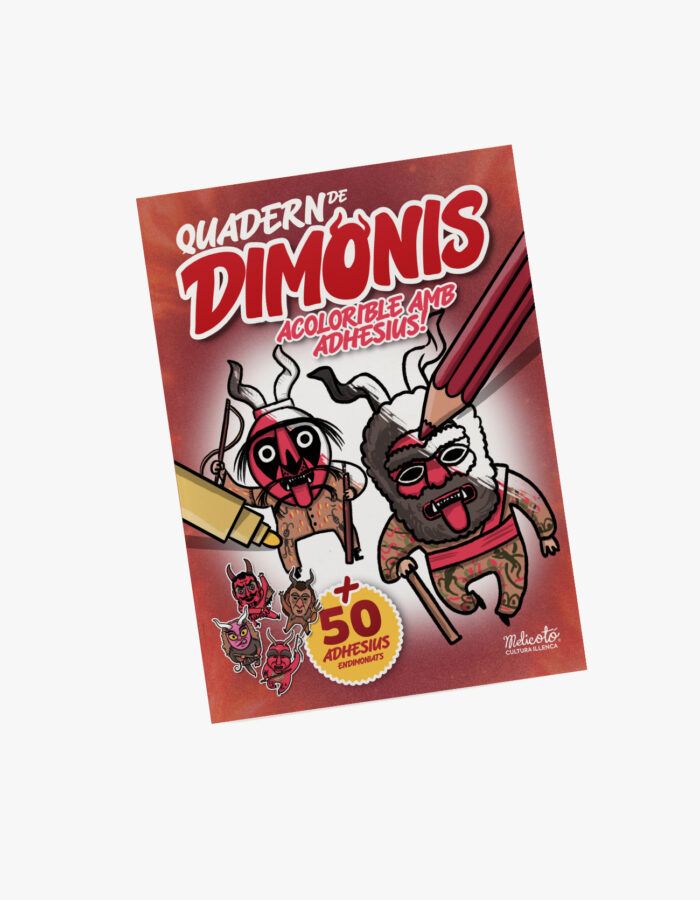 Llibre per acolorir "Quadern de dimonis"