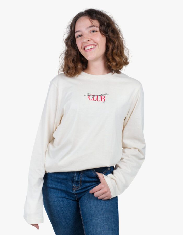 Camiseta de màniga llarga "Mecag*ntot club"